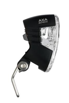 Axa Koplamp echo 15 switch aan/uit led dynamo zwart