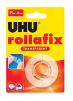 UHU rollafix refill 36945 Plakband Transparant (l x b) 25 m x 19 mm 1 stuk(s) - thumbnail