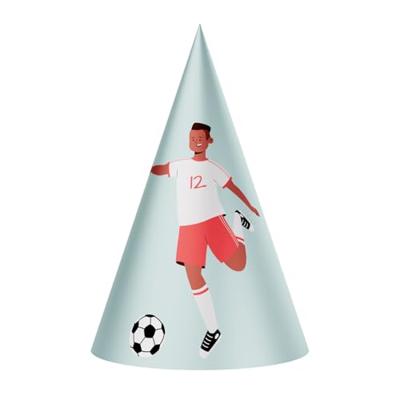 Fantastic Voetbal Feesthoedjes (6st)