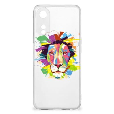 OPPO A78 5G | A58 5G Telefoonhoesje met Naam Lion Color OPPO A78 5G | A58 5G Telefoonhoesje met Naam Lion Color