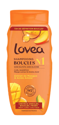 Lovea Curl Shampoo Mango Extract & Amino Acid