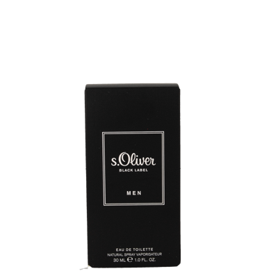 S Oliver For him black label eau de toilette 30 Milliliter