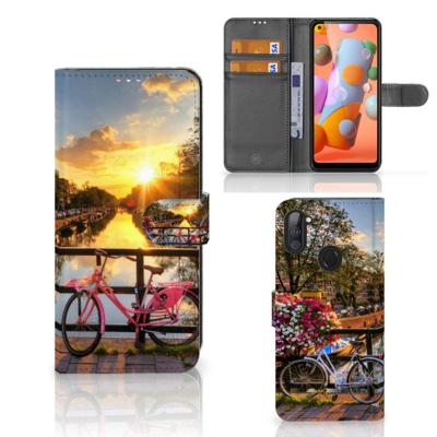 Samsung Galaxy M11 | A11 | Flip Cover | Amsterdamse Grachten Samsung Galaxy M11 | A11 | Flip Cover | Amsterdamse Grachten