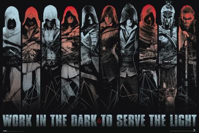 Poster Assassins Creed - Work in the Dark 91,5x61cm