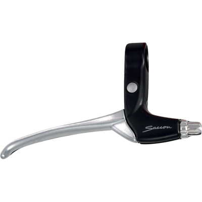 Saccon remgreep r-brake rechts 4-vinger alu zw/zilver l211a5w3r04