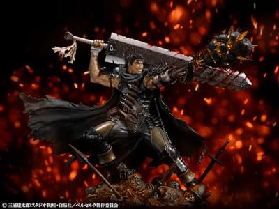 Berserk PVC Statue 1/7 Guts Black Swordsman Ver. 26 cm - thumbnail