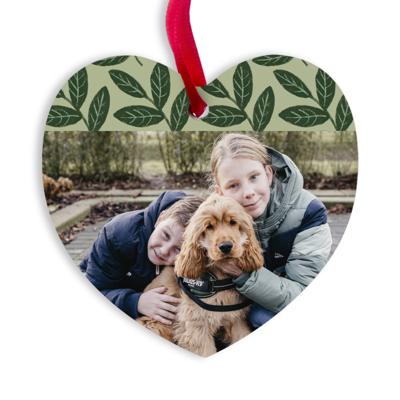 Aluminium kersthanger bedrukken - Hart (4 stuks) Aluminium kersthanger bedrukken - Hart (4 stuks)