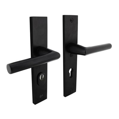 SKG3 veiligheidsbeslag rechthoekig 250x50mm kruk/kruk Juramet veerconstructie profielcilindergat 72m