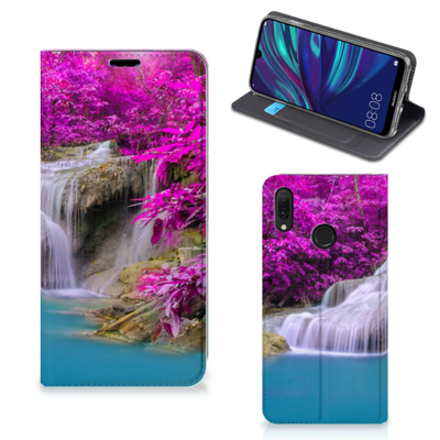 Huawei Y7 hoesje Y7 Pro (2019) Book Cover Waterval Huawei Y7 hoesje Y7 Pro (2019) Book Cover Waterval