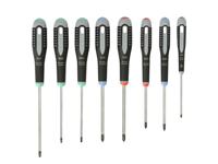 Bahco Schroevendraaier ERGO™ | driecomponentengreep | gleuf | Phillips | Pozidriv | TORX® - 8 stuks - BE-9872 - thumbnail