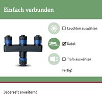 Paulmann 93929 Verlichtingssysteem Plug&Shine 3-voudige verdeler Zwart - thumbnail
