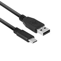 ACT AC3020 USB-A Male naar USB-C Male - Laadkabel en Synckabel - 1 meter - thumbnail