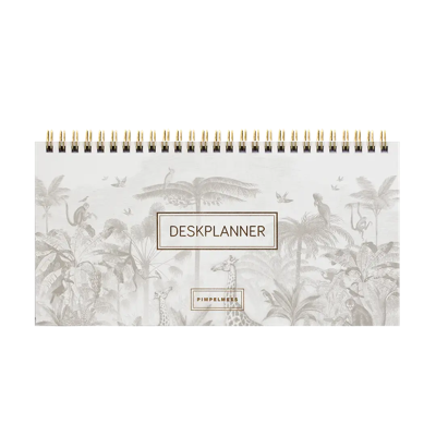 Pimpelmees Deskplanner Mono Pencil Grey Pimpelmees Deskplanner Mono Pencil Grey