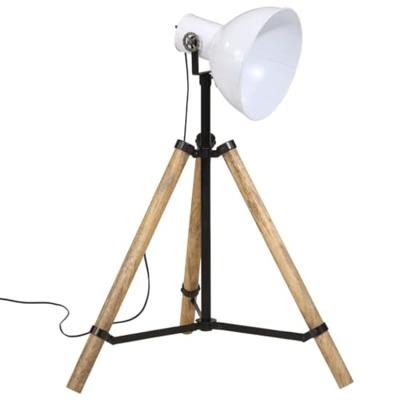 VidaXL Vloerlamp 25 w e27 75x75x90-150 cm wit