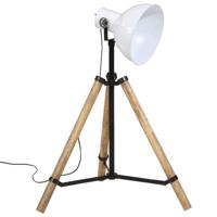 VidaXL Vloerlamp 25 w e27 75x75x90-150 cm wit - thumbnail