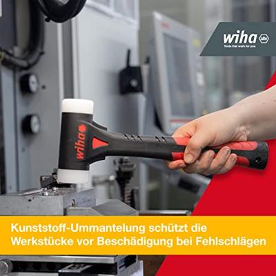 Wiha FibreBuzz® 44598 Kunststof hamer Zeer hard 650 320 mm 1 stuk(s)