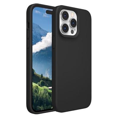 JT Berlin Steglitz MagSafe Silicon Case Apple iPhone 15 Pro Max Zwart MagSafe compatible JT Berlin Steglitz MagSafe Silicon Case Apple iPhone 15 Pro Max Zwart MagSafe compatible