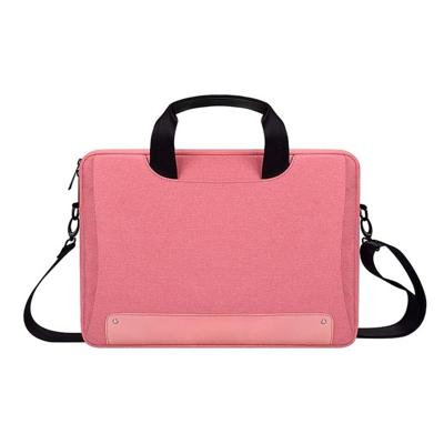DJ08 Oxford doek waterdichte slijtagebestendige laptoptas voor 15 6 inch laptops met verborgen handvat & bagageband staaf & verstelbare schouderriem