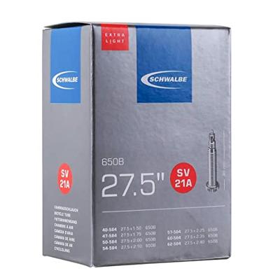 Schwalbe binnenband sv21a extra light 27.5" / 40/62-584 40mm ventiel - thumbnail