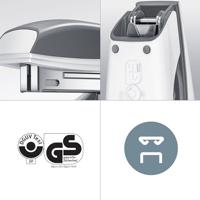 Leitz 55281026 Nietmachine Rood/wit Nietcapaciteit: 10 vel (80 g/m²) - thumbnail