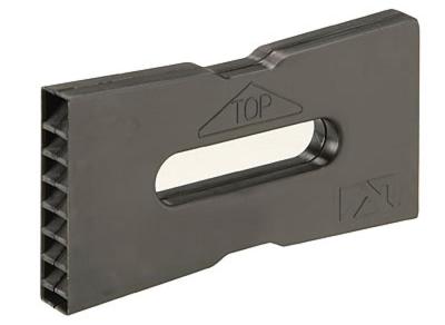 Ubbink stootvoegventilatie - 100 x 50 x 10 mm - zwart