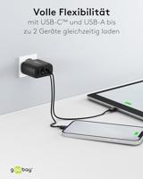 Goobay 65409 oplader voor mobiele apparatuur Mobiele telefoon, Laptop Zwart AC Binnen - thumbnail