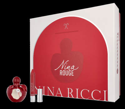 Nina Ricci Nina Rouge Giftset 52.50 ml Eau de Toilette Dames Nina Ricci Nina Rouge Giftset 52.50 ml Eau de Toilette Dames
