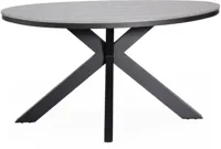 Tierra Outdoor dining tuintafel silva 150x75cm charcoal - thumbnail