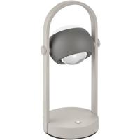 LED Tafellamp - Musterring Cannon - 1 Lichtpunt van 5 Watt - Dimbaar - Aanpasbare Lichtkleur - Geheugenfunctie - Nachtlamp - Up-and-down Verlichting - Antraciet - Metaal - thumbnail