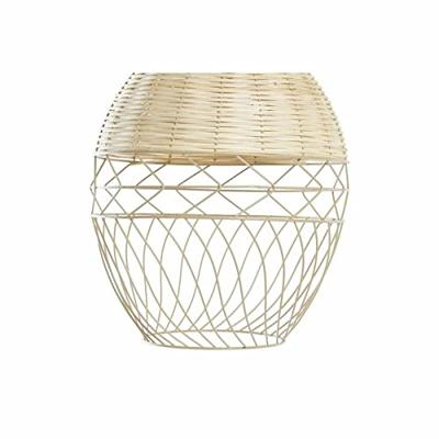 Plafondlamp DKD Home Decor Metaal Wit Lichtbruin Rotan 50 W (30 x 30 x 38 cm) Plafondlamp DKD Home Decor Metaal Wit Lichtbruin Rotan 50 W (30 x 30 x 38 cm)