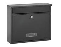 Brievenbus Oxford - zwart - thumbnail