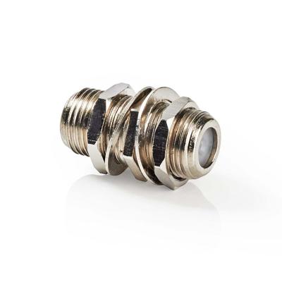 Nedis CSGB41940ME Satelliet- En Antenne-adapter F Female - F Female Metaal