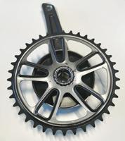 Gazelle Crankstel strixvaria 38t aluminium/staal zwart - thumbnail