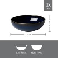 Villeroy & Boch Lave Bleu Schaaltje 0,6 l aardewerk - thumbnail