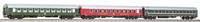 Piko H0 58245 H0 3-delig Personenrijtuigen-set D 244 Brust Keulen van de DR Y-wagen - thumbnail
