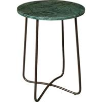 Dutchbone Bijzettafel 'Emerald' Marmer, 41cm - thumbnail