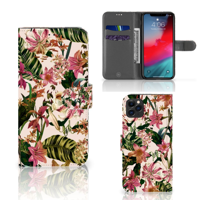 Apple iPhone 11 Pro Max Hoesje Flowers - thumbnail