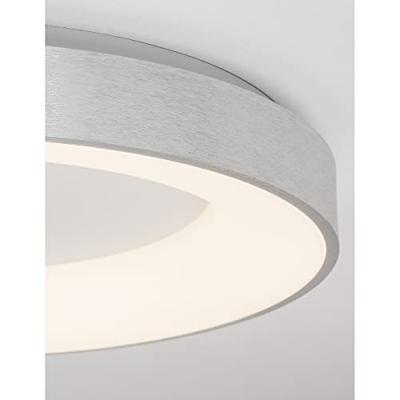 Lyora PlafondlampRando Thin zilvergrijs Ø 60cm - 9353856