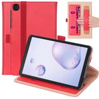 Luxe stand flip sleepcover hoes - Samsung Galaxy Tab A7 (2020) - Rood - thumbnail