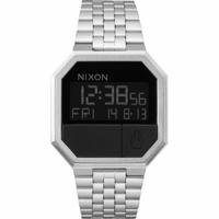 Nixon A158000-00 Zwart Zilverkleurig Heren horloge - thumbnail