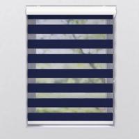 Rollit Noah Duo Rolgordijn - Blauw - thumbnail