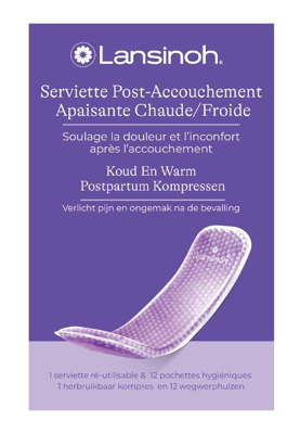Lansinoh Koud en Warm Postpartum Kompressen