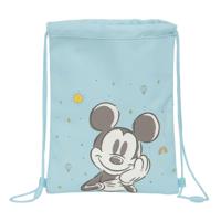 Rugtas met Koordjes Mickey Mouse Clubhouse Baby Blauw 26 x 34 x 1 cm - thumbnail