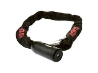 Simson kettingslot Fairly 100 cm x 8 mm zwart/rood - thumbnail