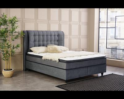 Dreamhouse - San Diego Boxspring - Antraciet - 140 x 200 / Met montage