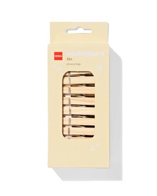 HEMA Wasknijpers hout - 36 stuks