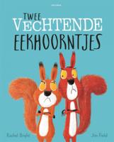 Twee vechtende eekhoorntjes - thumbnail