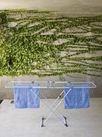 Waslijn Gimi Duo Roestvrij staal 209 x 60 x 97 cm Wit Uitschuifbaar - thumbnail