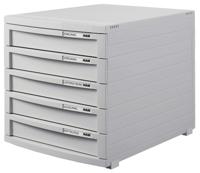 HAN CONTUR 1510-19 Ladebox Lichtgrijs DIN A4, DIN B5, DIN C4 Aantal lades: 10 - thumbnail