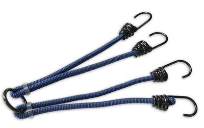 Lynx spinbinder 4-armig 50 cm elastaan blauw Lynx spinbinder 4-armig 50 cm elastaan blauw